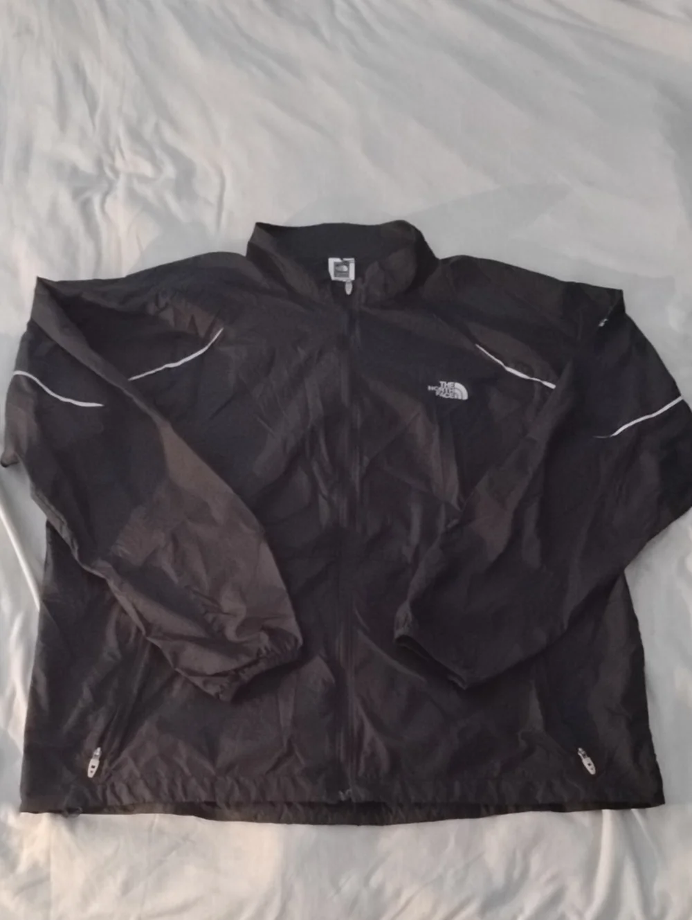 The North Face Black Men's Lightweight Windbreaker Jacket